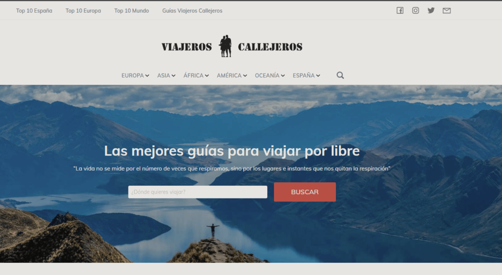 Los mejores blogs de viajes en Español 6